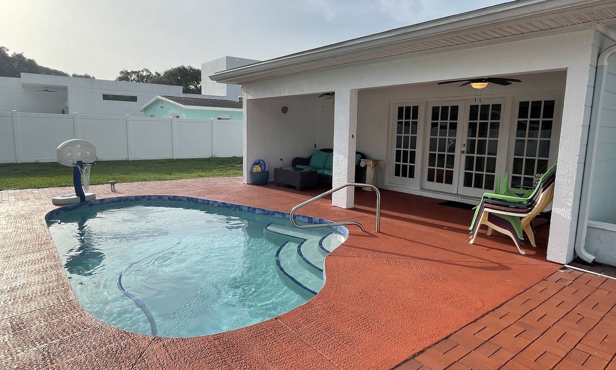 Long Meadow House | Best Location w/Fenced Yard & Private Pool