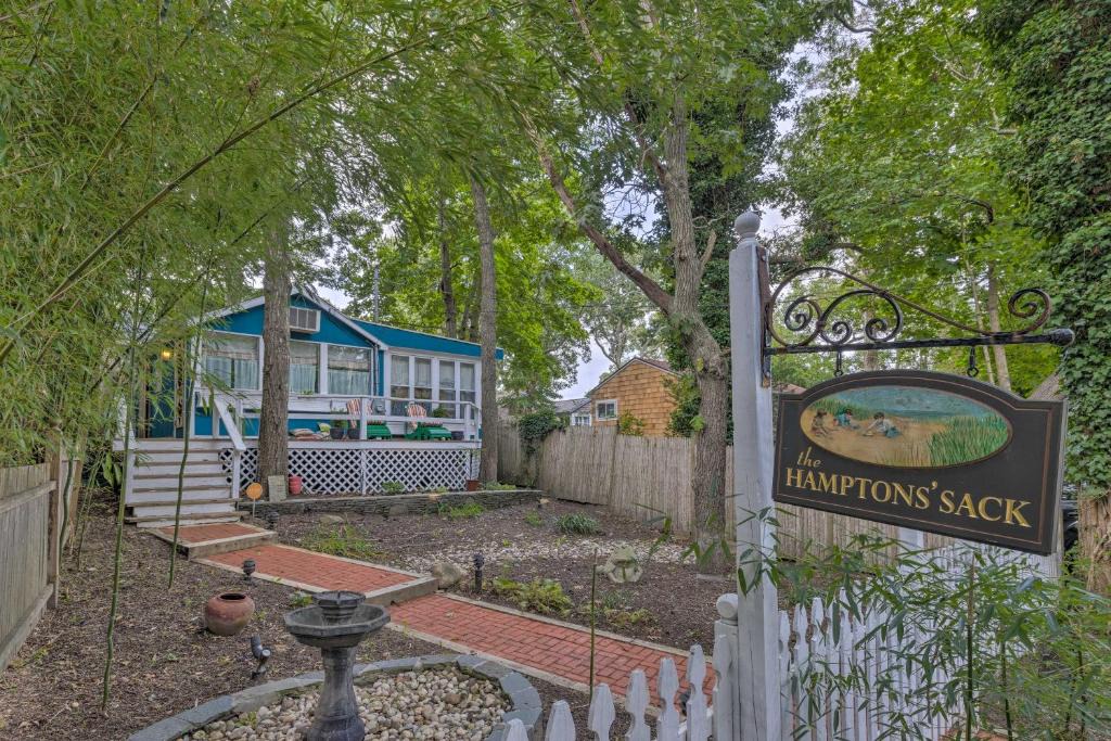 Springs House | Bright and Colorful East Hampton Home with Patio!