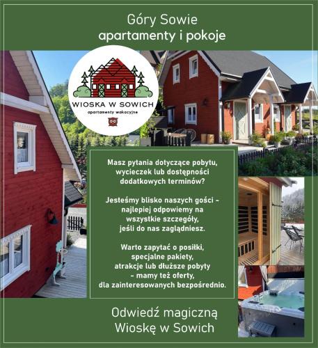 Sokolec Apartment | Wioska w Sowich Sokolec