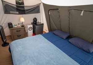 FunStays Glamping Setup Tent in RV Park #1 OK-T1