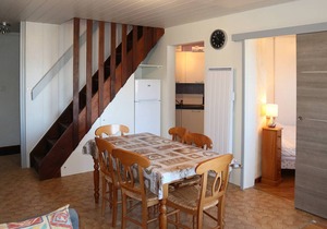 Large duplex 8 pax, 2 bedrooms, Les Orres station