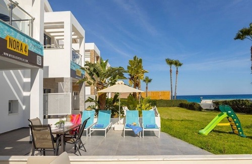 Protaras Villa | A modern 2 bedroom house in the absolute heart of Protaras with fantastic views of the sea