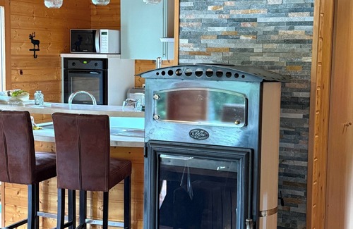 Xonrupt-Longemer Ski Chalet | Chalet Le Saut de Biche with Sauna, Balneo, Kamado