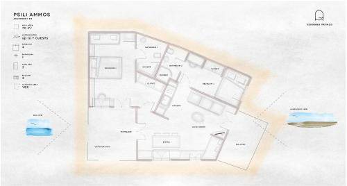Kampos Apartment | 70 m² Serviced apartment ∙ 2 bedrooms ∙ 7 guests