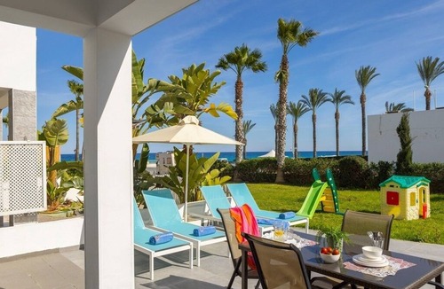 Protaras Villa | A modern 2 bedroom house in the absolute heart of Protaras with fantastic views of the sea