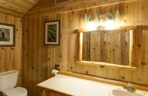 Silver Gate Cabin | Comfy cabin is situated on the Silver Gate property which overlooks 10,000ft tall mountain peaks surrounding the town.
