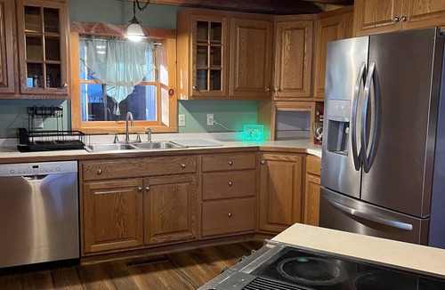 Black River Falls House | Cozy 3 story Log Cabin with space for the entire family and an amazing view