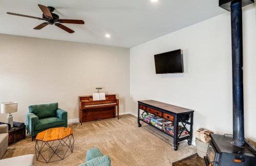 Fenn House | Laptop-Friendly Grangeville Getaway with Fire Pit!