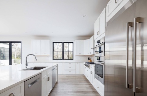 Southold House | New Modern Farmhouse Estate Living in the heart of Southold with a pool!