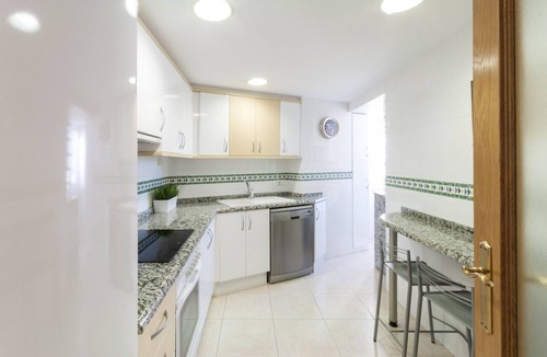 Playa de Gandia Apartment | Ocean view condo located steps from the beach. Modern decoration!