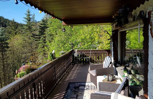 Unterweißbach House | On the edge of the forest with a beautiful panoramic view of 2 valleys