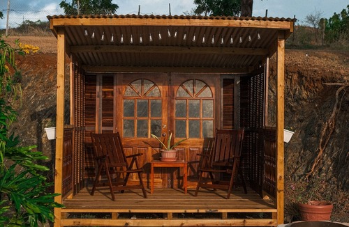 Las Palmas House | Rustic Casona w. Seaview, Jacuzzi, Fire Pit & AC between Cabo Rojo & Lajas