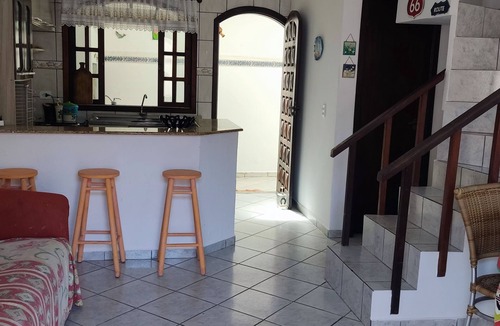 Guaratuba House | Sobrado de Veraneio na Praia, Aceita Animais de Estimação, Piscina ,área Gourmet