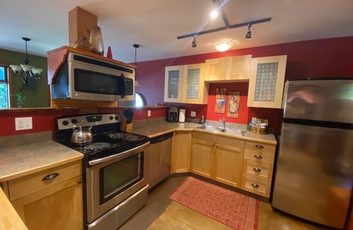 Nelson Apartment | Wheelchair Accessible 2 BR Downtown Suite: Urban Comfort- Pet-Friendly.
