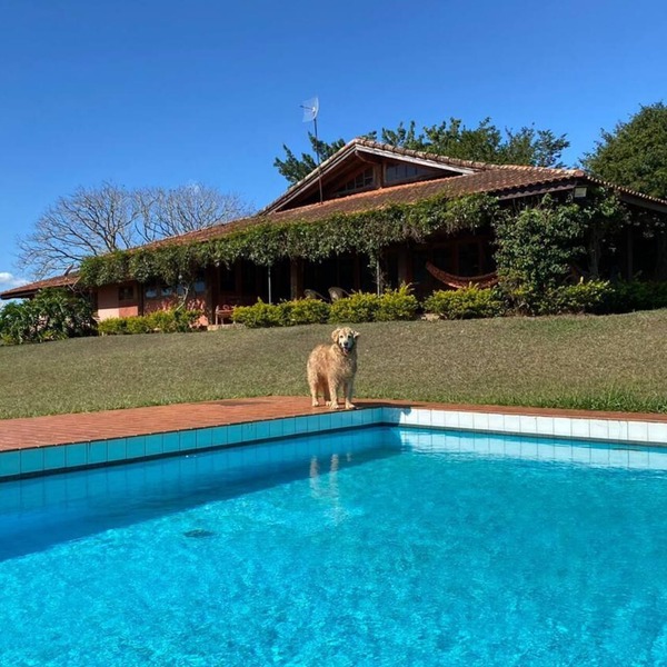 Beautiful Farmhouse with Pool - Near the center of Brotas 2 km.