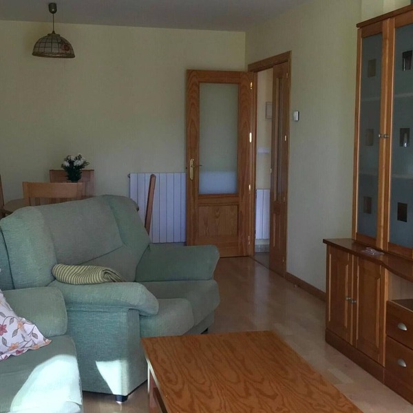 Family-Friendly Apartment with Pool, Balcony, and Parking in Jaca