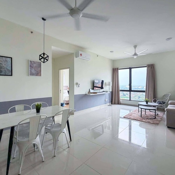 Modern 2BR Family Stay in Melaka City