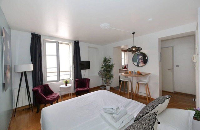402 -Studio élégant et confortable à Paris 5