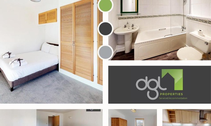 Southampton City Centre Apartment | 2 Bedroom Apartment dgl Serviced Accommodation Southampton City Centre