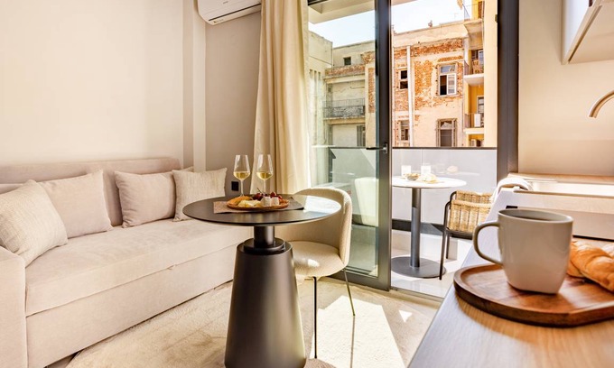 Thessaloniki City Centre Apartment | 22 m² Studio flat ∙ 1 bedroom ∙ 4 guests