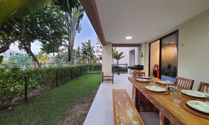 Pecém Apartment | Apartamento térreo com TV 4k no WaiWai na praia do Cumbuco por Carpediem