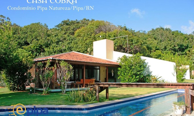 Pipa House | Pipa Casa Cobra (Condomínio Pipa Natureza)