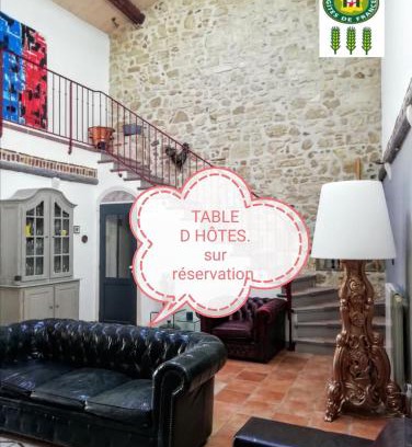 Sigean Bed & Breakfast | VILLA ARTEMIA Maison vigneronne - chambre d hôtes-B&B-piscine et spa