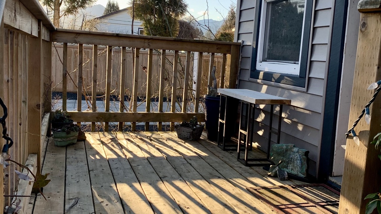 Photo of Patio Balcony in Chilliwack Proper Village West