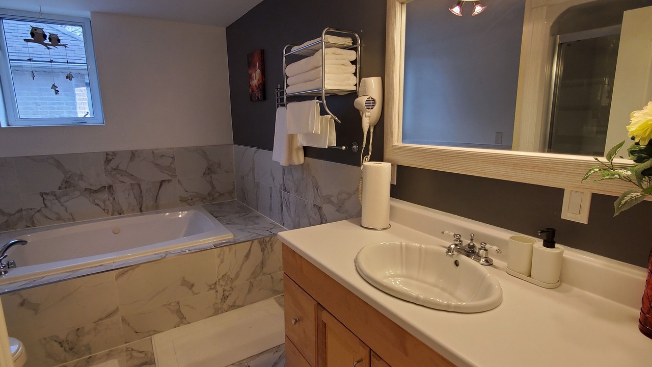 Photo of Bathroom in Downtown Niagara Falls