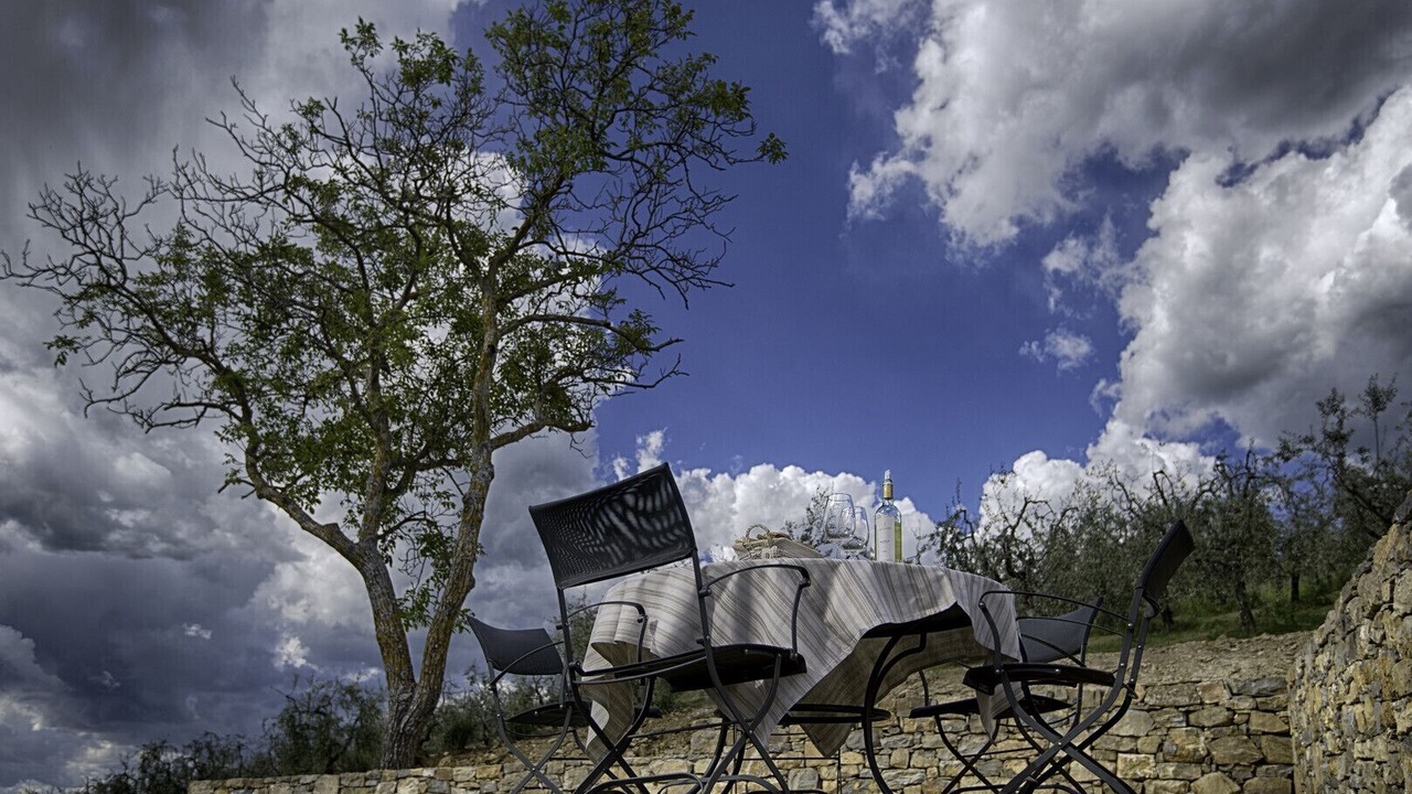 Photo of Patio Balcony in Panzano in Chianti