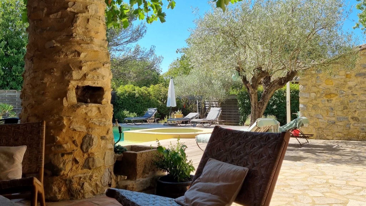 Photo of Patio Balcony in Lussan