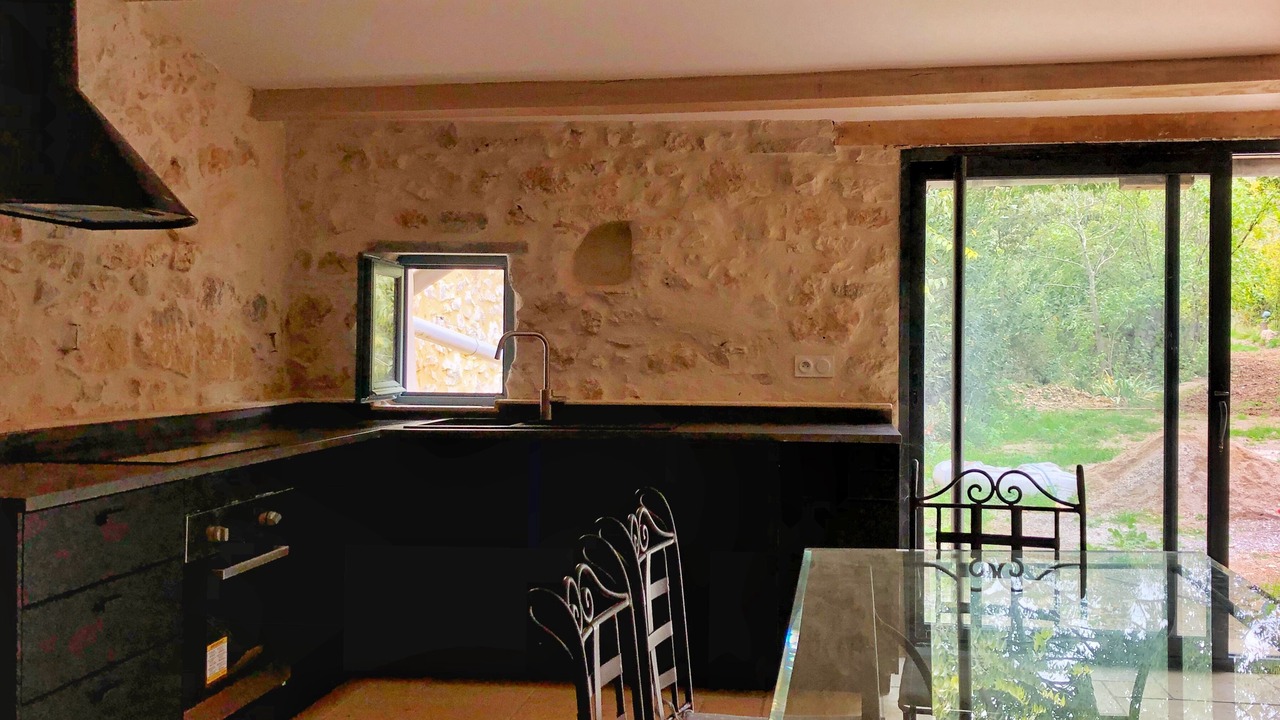 Photo of Kitchen in Lussan