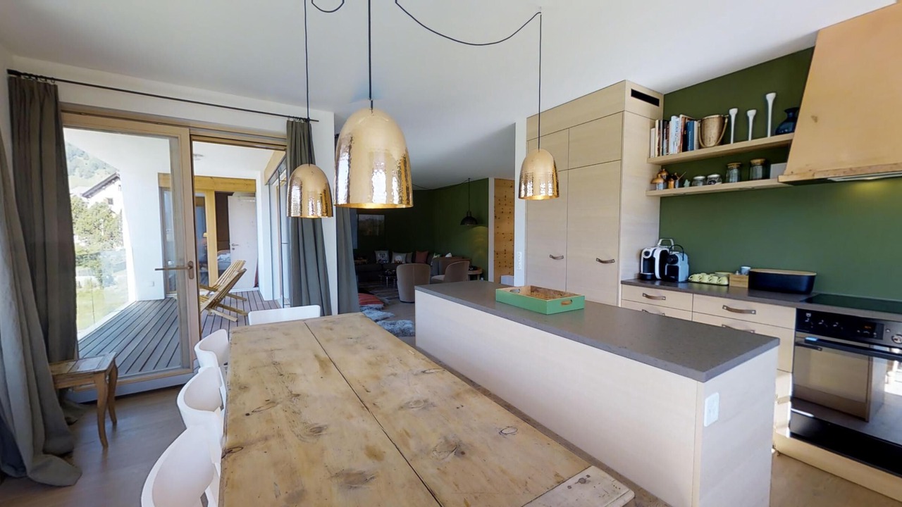 Photo of Kitchen in Celerina-Schlarigna