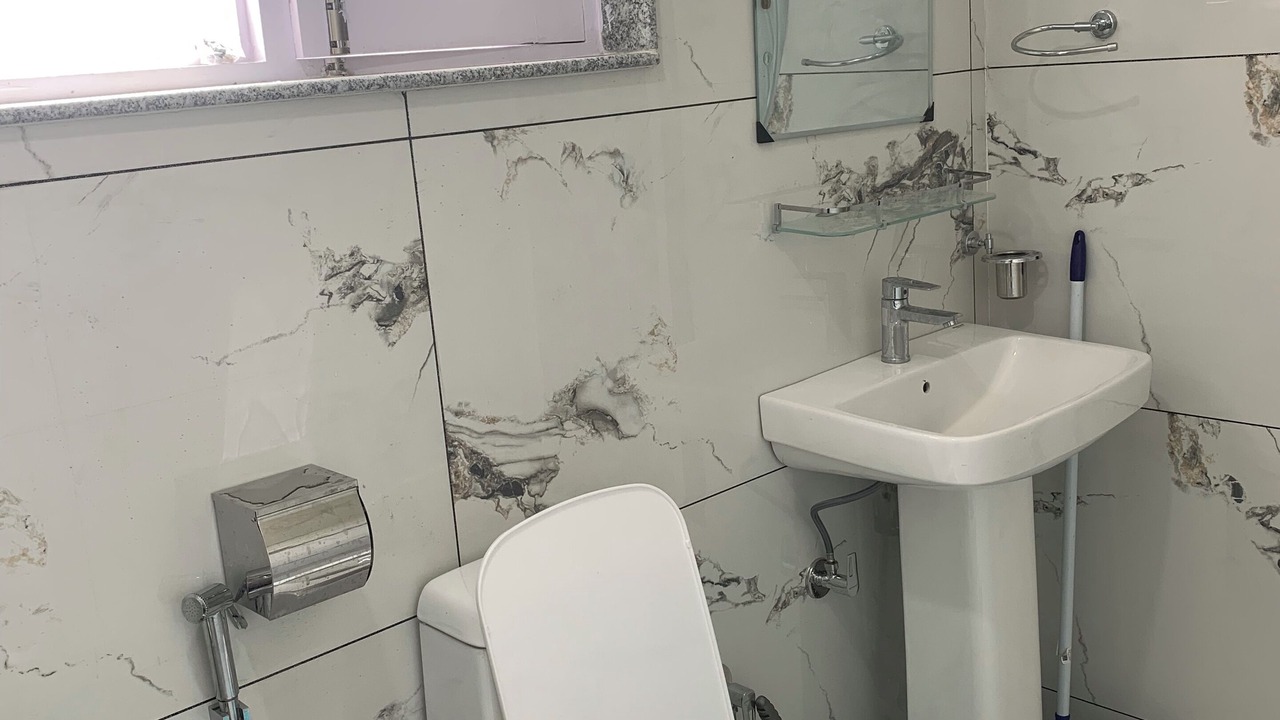 Photo of Bathroom in Amritapuri