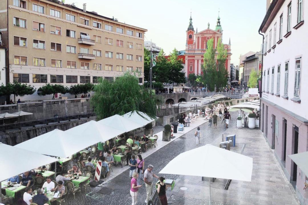 Photo of Buildings in Ljubljana Old Town