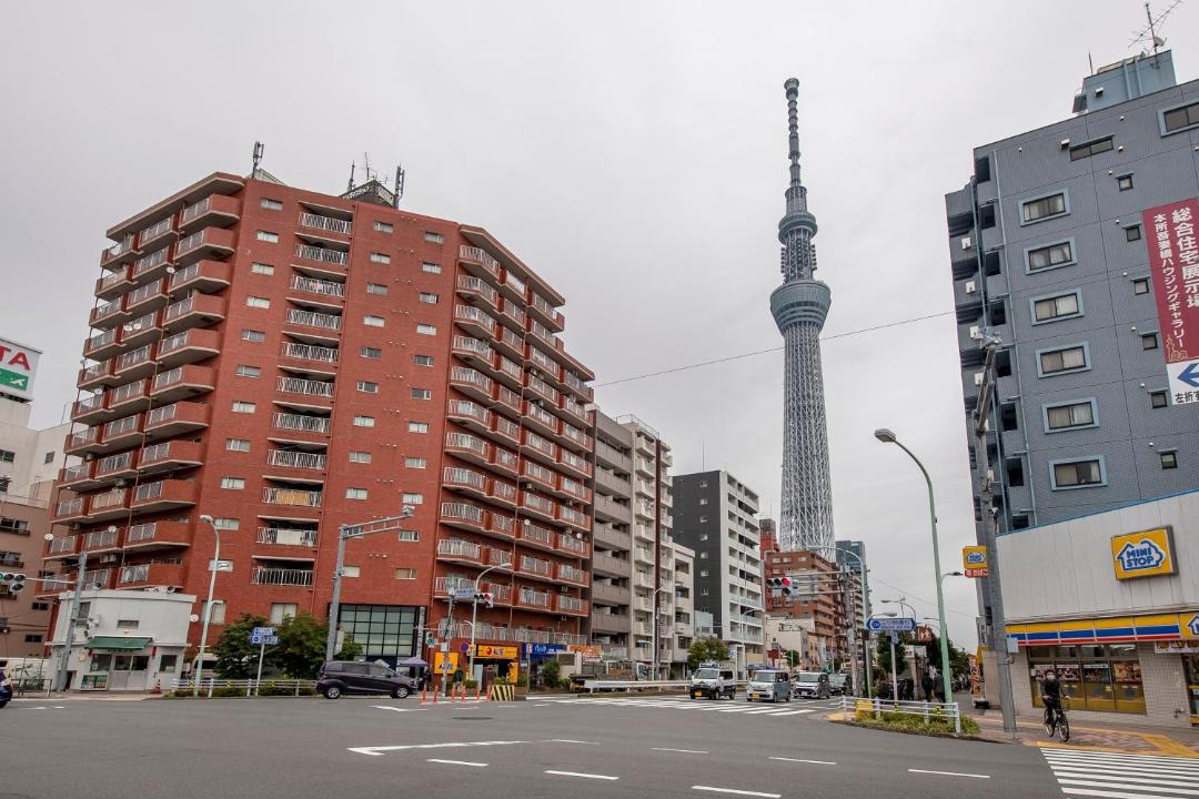 Photo of Buildings in Azumabashi
