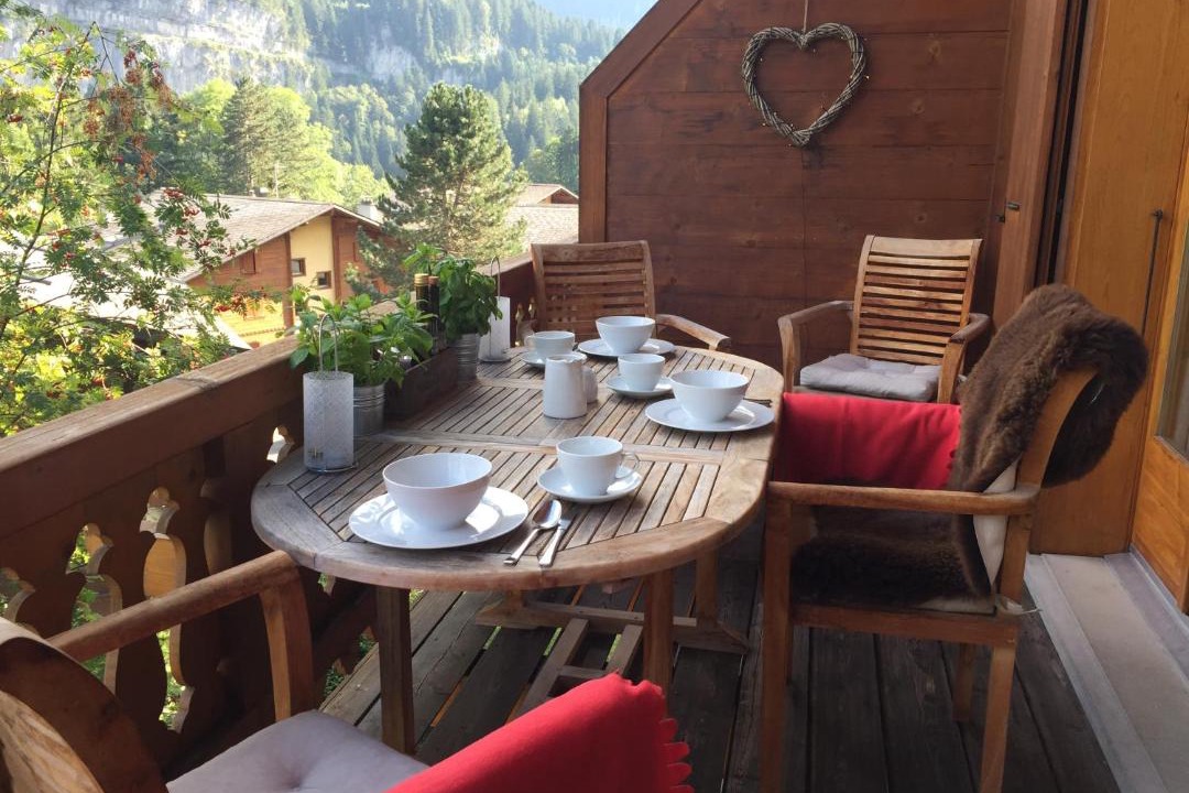 Photo of Patio Balcony in Champery