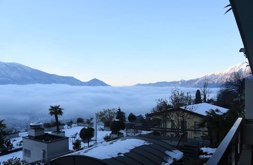 Orselina Apartment | Large apartment on the 1st floor for 1-2 persons.